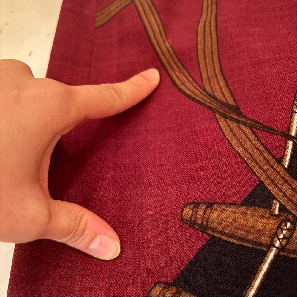 Ralph Lauren Vintage 80s Equestrian Mini Skirt Horse Bit Stirrup Wool Wrap Short - Picture 15 of 16